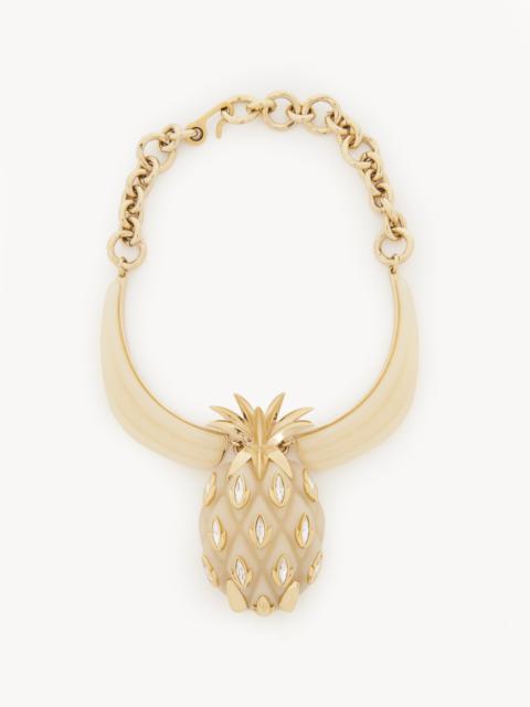Chloé THE CHLOÉ PINEAPPLE NECKLACE