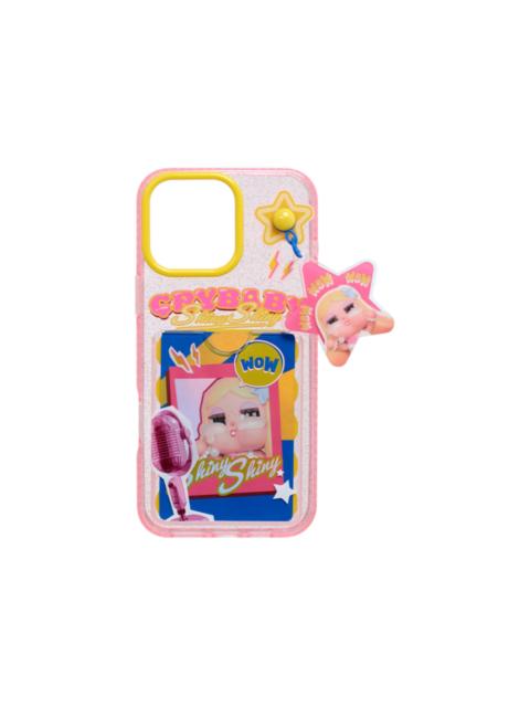 POP MART Pop Mart CRYBABY SHINY SHINY Series Phone Case iPhone 15 Pro Max