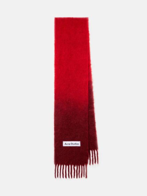 Acne Studios Vally fringed scarf