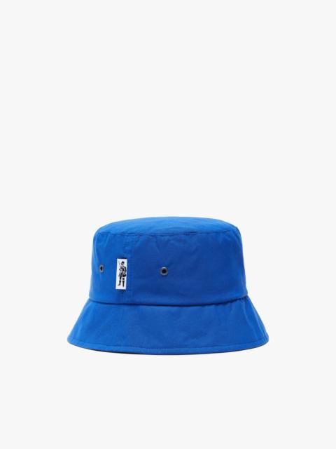 Mackintosh PELTING ROYAL BLUE WAXED COTTON BUCKET HAT | ACC-HA05