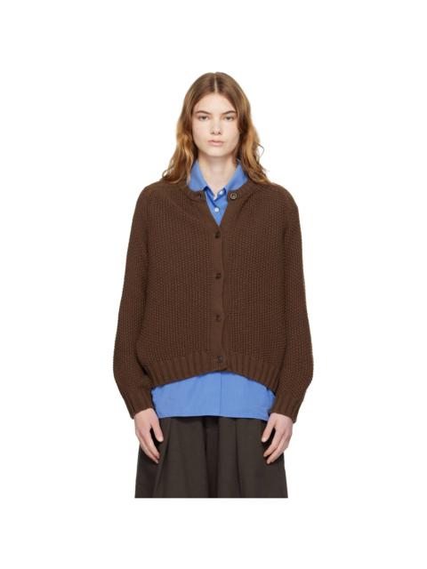 YMC Brown Atomic Cardigan