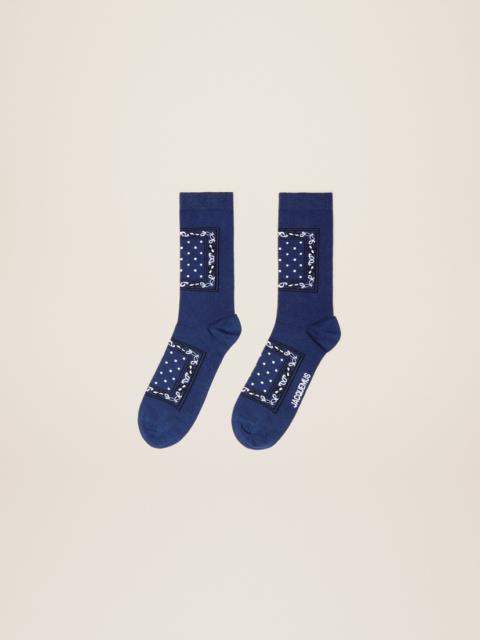 JACQUEMUS Les chaussettes Bandana