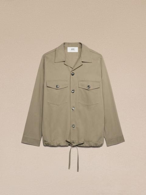 AMI Paris Waist Shirt With Drawstring
