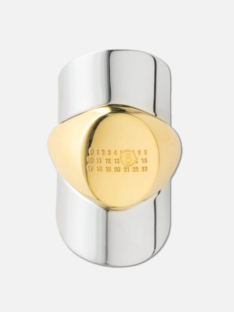 MM6 Maison Margiela VITRINE SIGNET RING