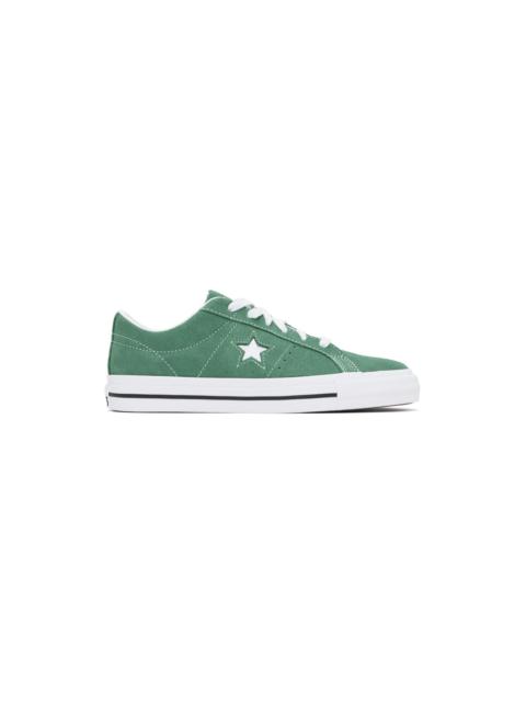 Converse Green CONS One Star Pro Sneakers