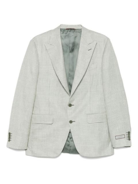Canali houndstooth-pattern blazer