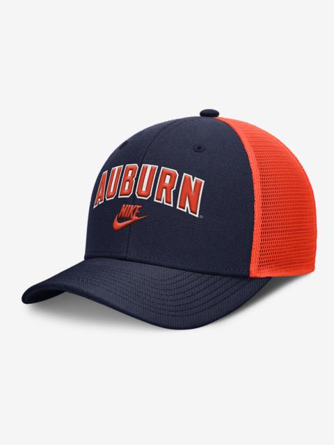 Nike Auburn Legacy Arch Rise Men's Nike Dri-FIT College Trucker Adjustable Hat