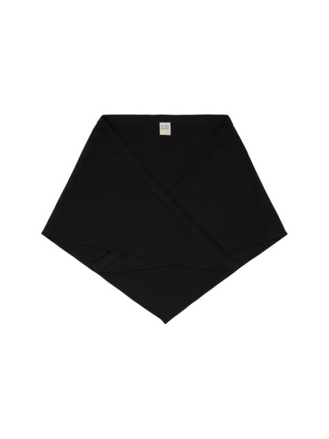 FLORE FLORE Black Flore Scarf
