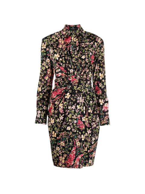 Etro floral-print shirtdress
