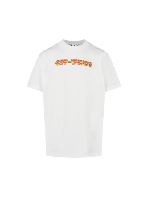 Off-White Arrows Print Crewneck Tee 'White/Orange'