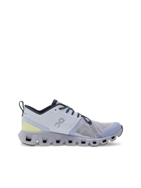 On logo-print sneakers
