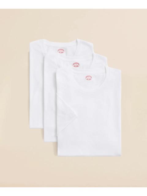Brooks Brothers Supima® Cotton Crewneck 3 Pack T-Shirts