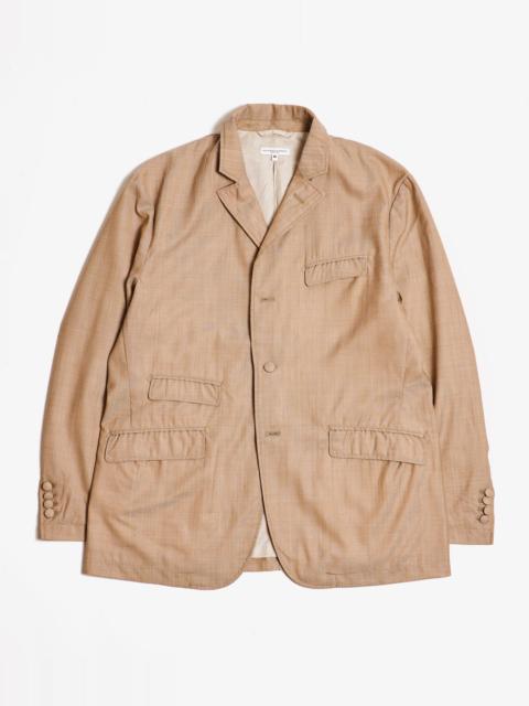 Engineered Garments Andover Jacket for Nepenthes NY and Blue in Green - Khaki Tropical Wool
