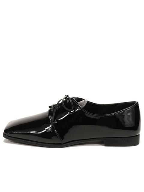 Prada (WMNS) PRADA Patent Lace-Up Derby Shoes 'Black' 1E283M_069_F0002_F_010