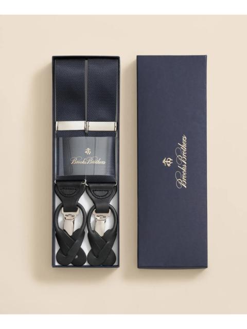 Brooks Brothers Solid Pique Suspenders