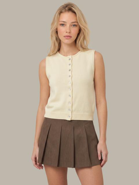525 america Cotton Button Front Vest