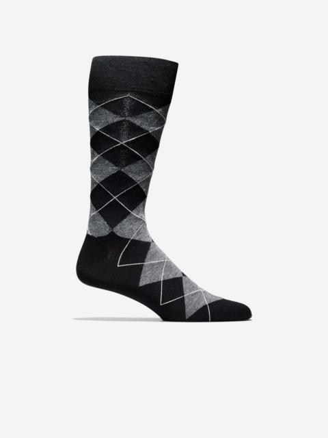 COLE HAAN Men's Classic Argyle Crew Socks