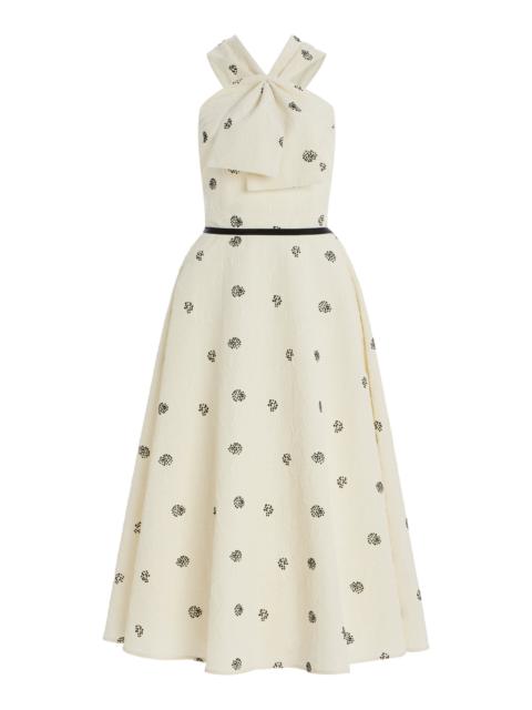 ROSIE ASSOULIN Jacquard Midi Dress