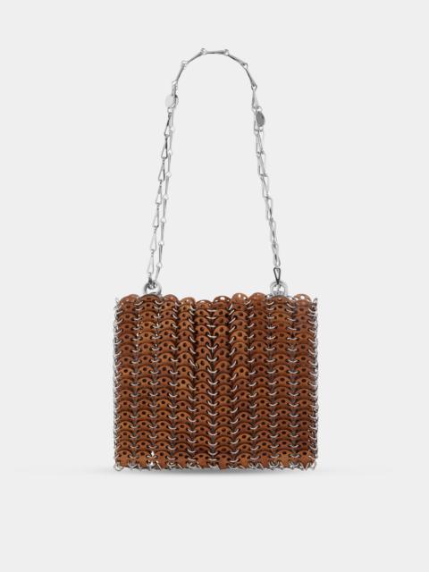 rabanne ICONIC 1969 BAG IN WOOD