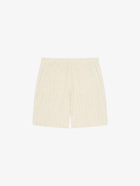 BERMUDA SHORTS IN 4G COTTON TOWELLING
