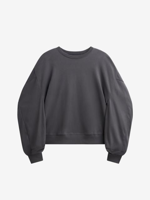 The Frankie Shop Balve Balloon Sleeve Sweatshirt - Grey