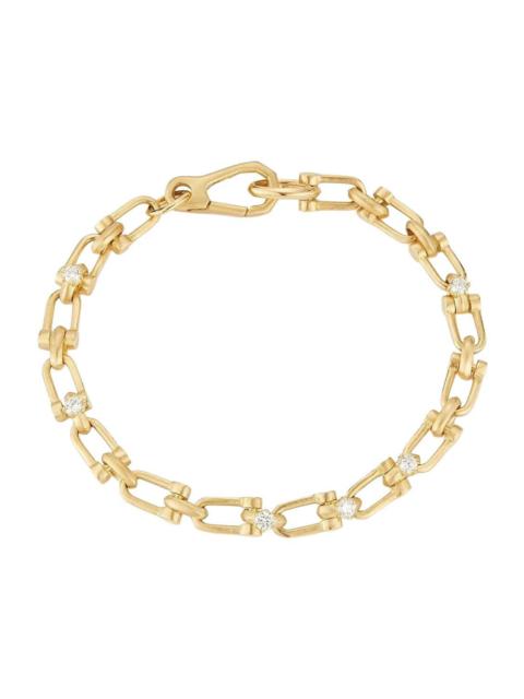 JADE TRAU Georgina Diamond Link Bracelet