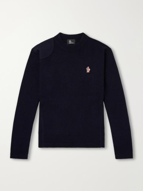 Moncler Grenoble Logo-Appliquéd Virgin Wool Base Layer
