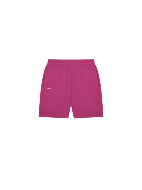 Mens 365 Midweight Mid Length shorts - Berry Purple