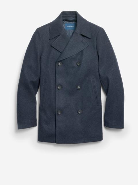 COLE HAAN Men's Wool Peacoat