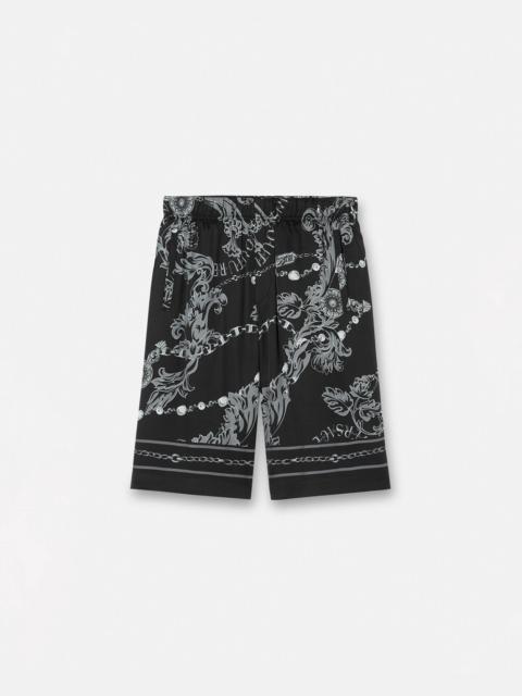 VERSACE JEANS COUTURE Chain Couture Shorts