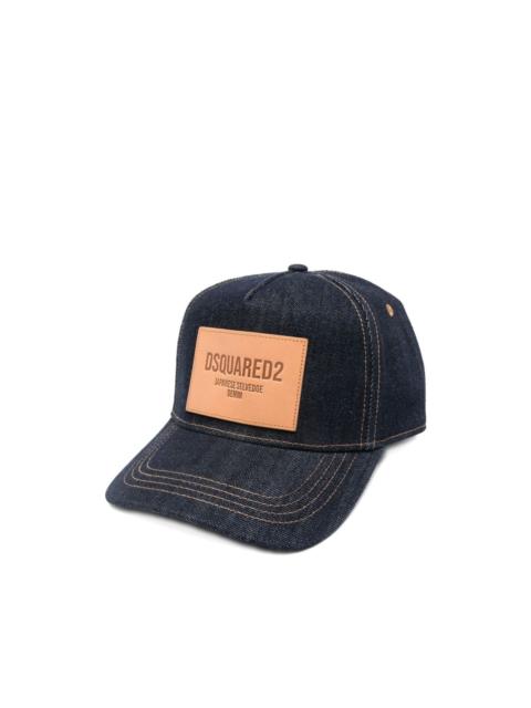 DSQUARED2 logo-patch baseball cap