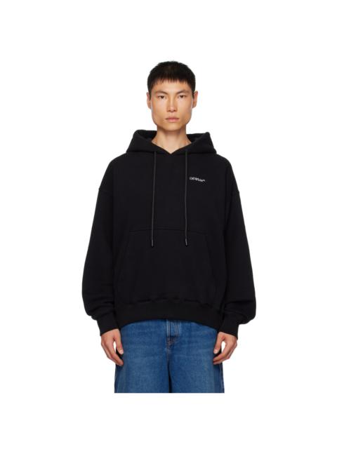 Off-White Black Scratch Tab Skate Hoodie