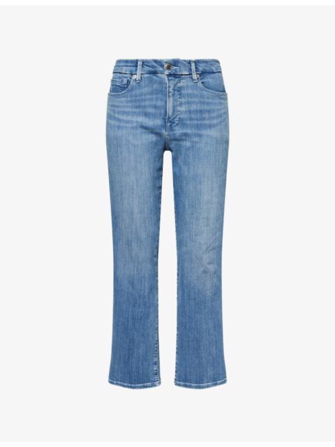 GOOD AMERICAN Good Legs Straight-Leg Stretch-Denim Jeans
