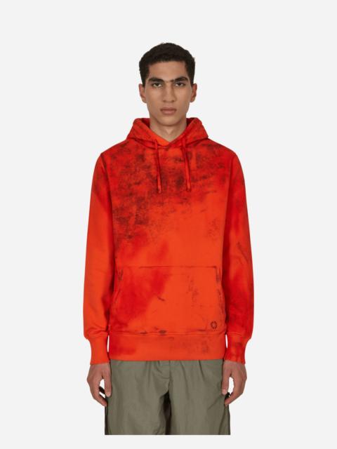 Graphic Hooded Sweatshirt Red