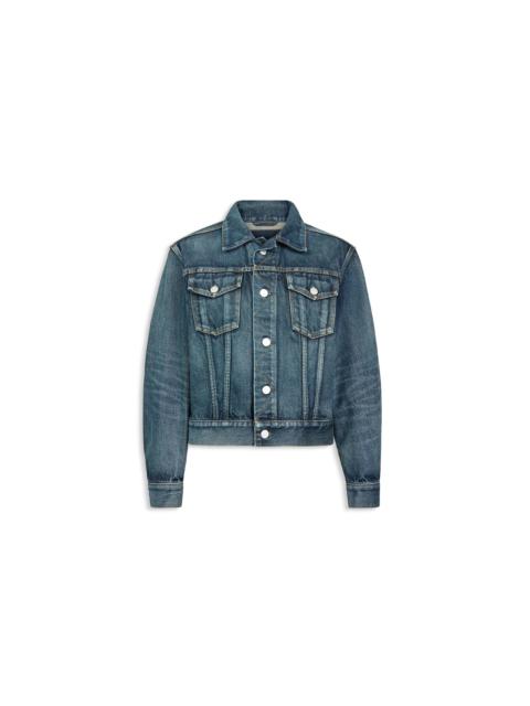 Alaïa TRUCKER DENIM JACKET