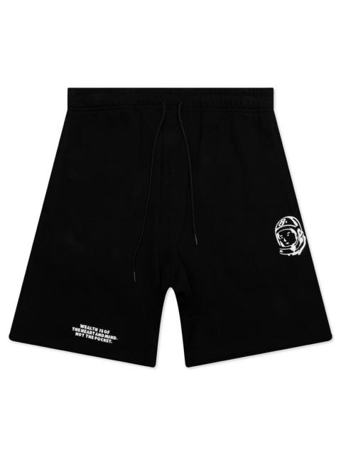 BILLIONAIRE BOYS CLUB HELMET SHORTS - BLACK