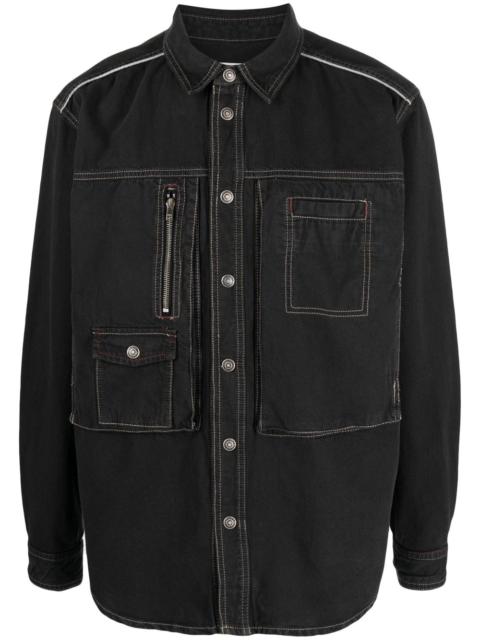 Isabel Marant multiple-pockets shirt jacket