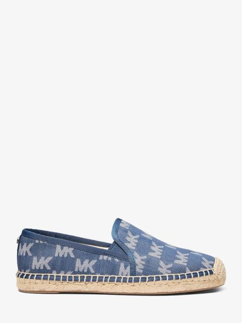 MICHAEL KORS Hastings Logo Jacquard Espadrille
