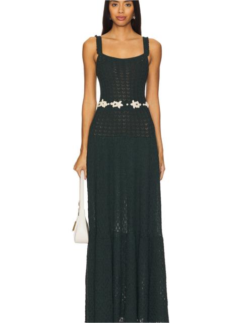 Agua by Agua Bendita X ESCVDO Maururo Knit Maxi Dress