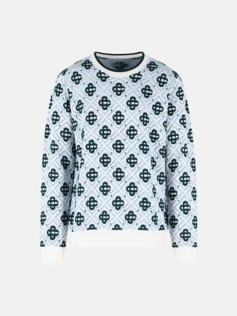 CASABLANCA 'MONOGRAM' MULTI WOOL SWEATER