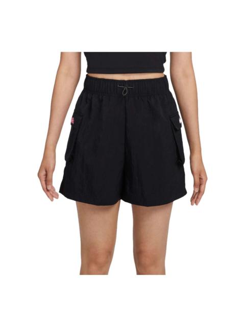Nike (WMNS) Nike Sportswear Essential Woven Shorts Asia Sizing 'Black' HM4597-010