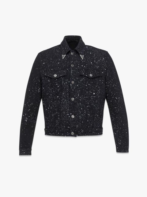 MCM Galaxy Print Denim Jacket