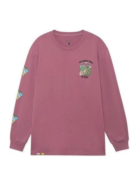 Li-Ning Li-Ning x Steven Harrington Graphic Sweatshirt 'Pink' AHSRC15-1