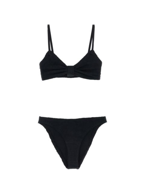 Hunza G HUNZA G ALICIA BIKINI SET BLACK