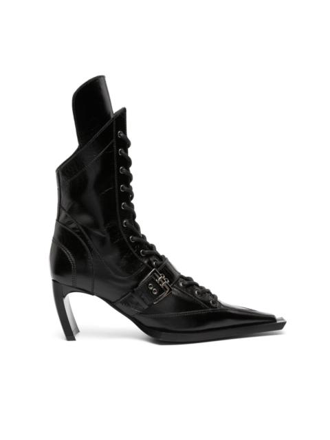 KNWLS XSerpent leather boots