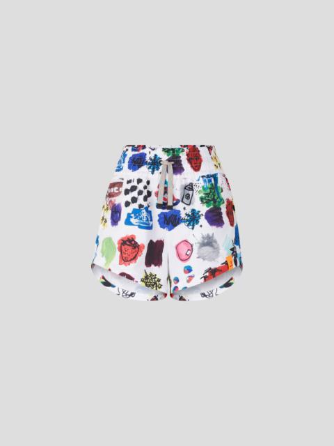 BOGNER Wonder Shorts in White/Blue/Red