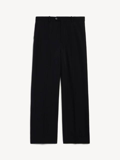 BALENCIAGA Men's Large Tailored Pants in Black
