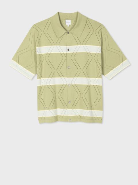 Organic Cotton Stripe Knitted Shirt