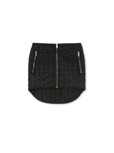 EX-RAY QUILTED SHORT SKIRT