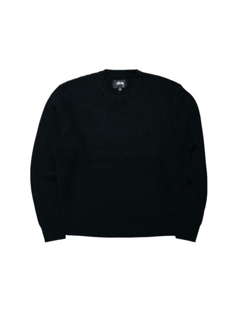 Stüssy Stüssy Waffle Cashmere Sweater Black